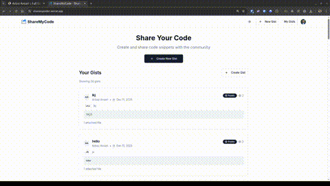 Share My Code